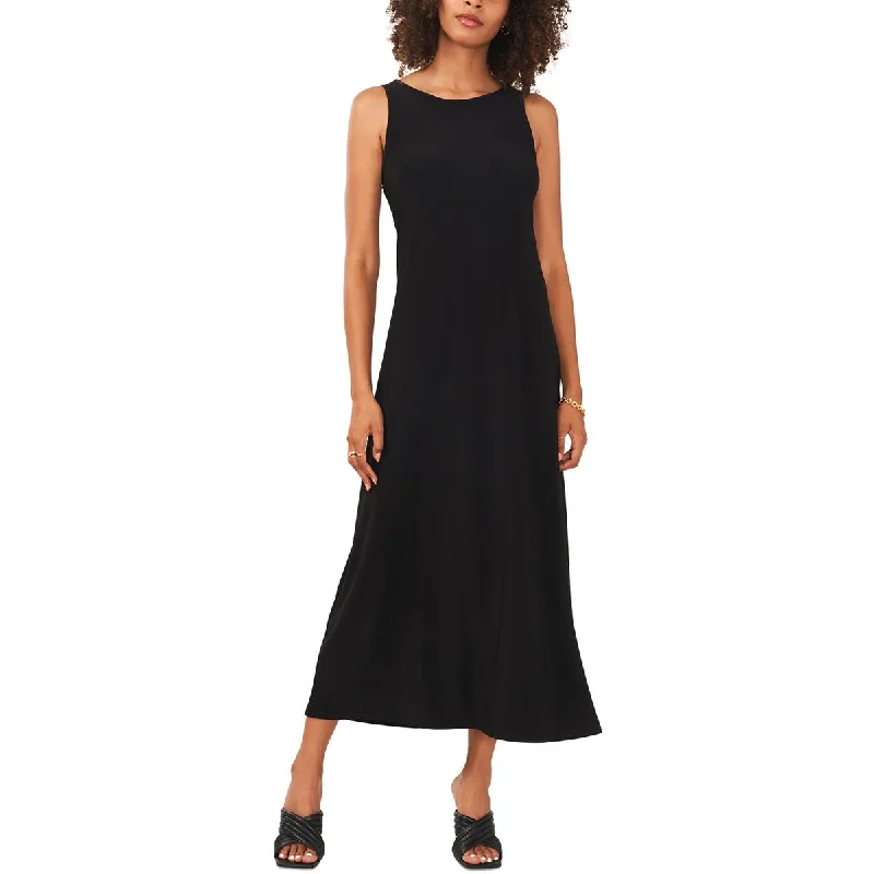 Vince Camuto Womens Plus Keyhole Long Maxi Dress