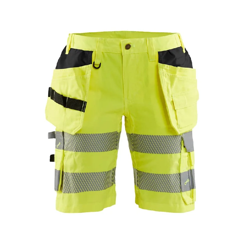 Blaklader 7186 Women's Hi-Vis Stretch Holster Pocket Shorts