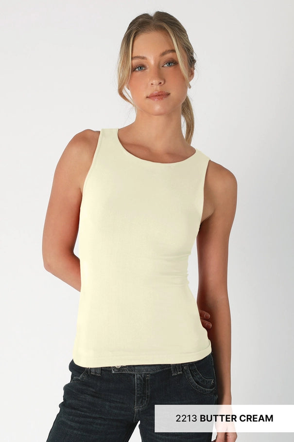 Clean Line Boat Neck Tank